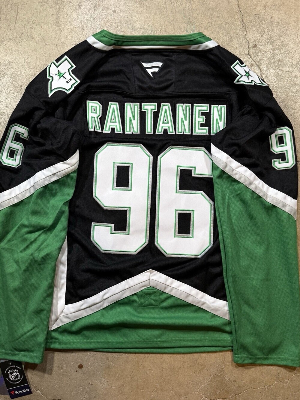 Dallas Stars Mikko Rantanen Alternate ‘99 Fanatics Hockey Jersey Size 52 L
